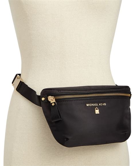 michael kors hamilton nylon|Michael Kors nylon fanny pack.